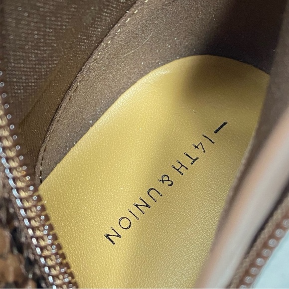 New! 14th & Union Jarden Snake Print Knee High Boot 5.5 - Picture 10 of 12